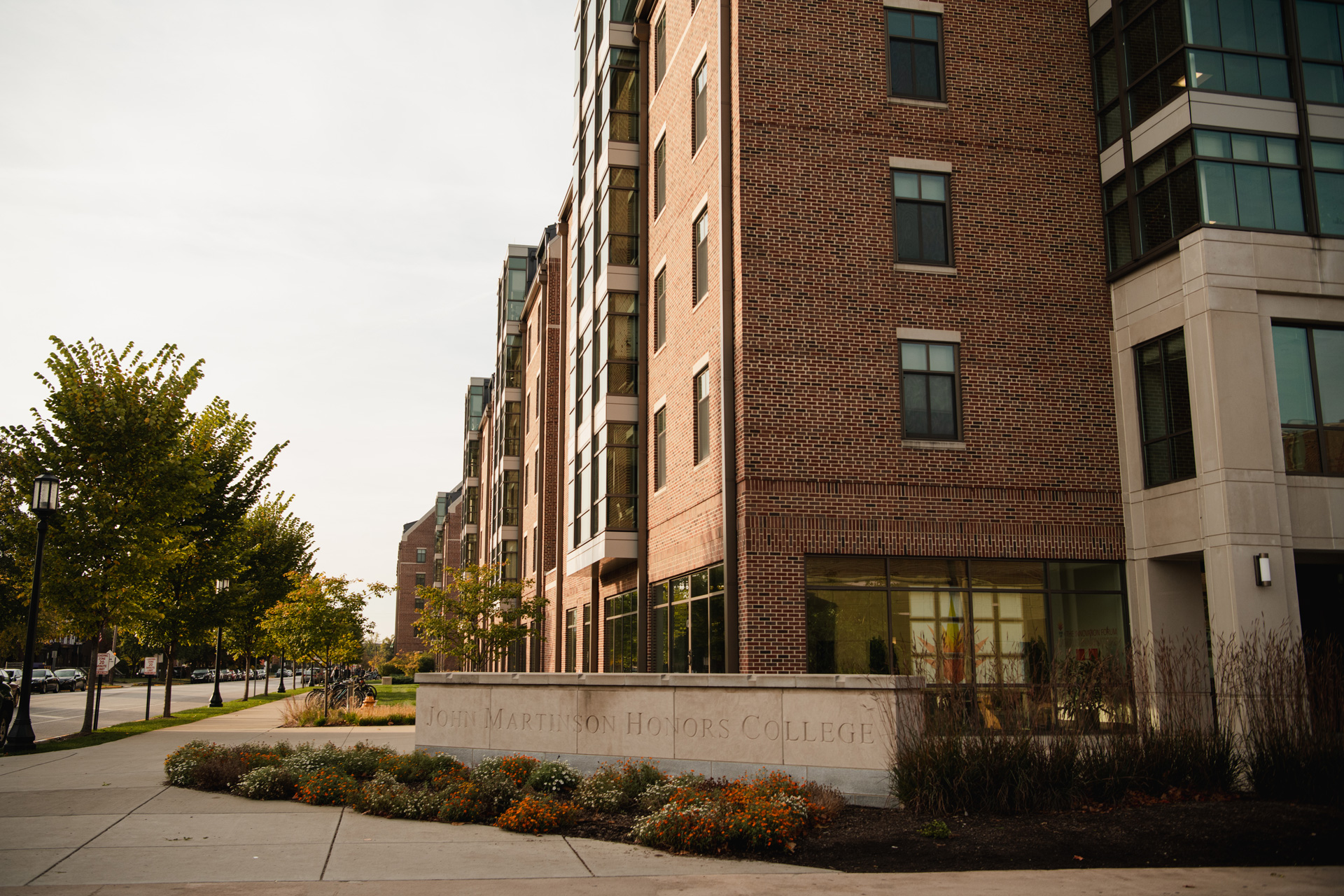 Exterior of John Martinson Honors College